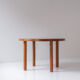 Dining table T02 first edition by Pierre Chapo France 1962