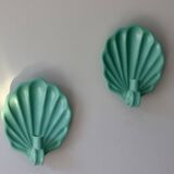 Paire d'appliques suédoises en céramique du milieu du siècle par Eva Jancke Björk