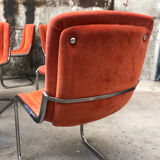 Vintage Willy Rizzo Chairs Circa 1970