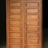 Notary's cabinet PERFECTA in walnut. Restored (circa 1930)