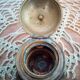 Old bronze inkwell