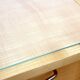 Pair of bedside 60s maple plate