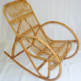 Rattan child rocking chair