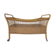 Old children's bed Bamboo, Rotin er Vintage Osier 50 60