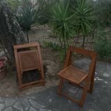 Vintage folding chairs