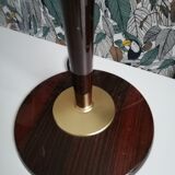 Lamp style art deco foot wood Mazda