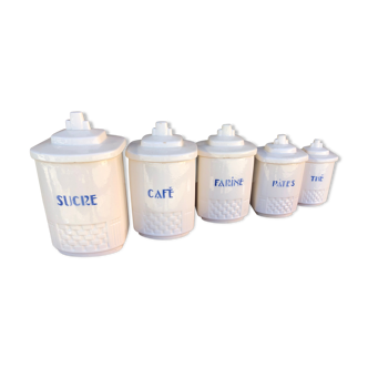 Set of 5 spice jars