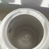 Porcelain teapot with flowers, 1970s, Italian ceramic