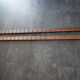 Danish Mid Century Teak Poul Cadovius Wall Mounting Rails.