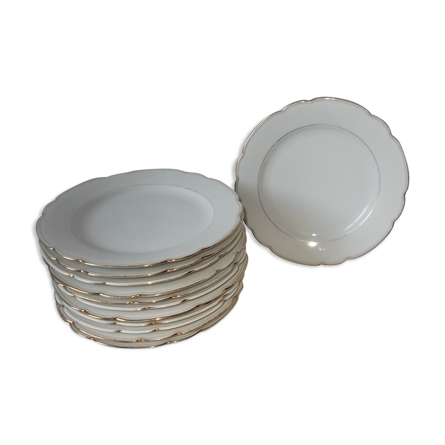 Set of 12 Bavaria plates