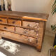 Solid oak chest of drawers