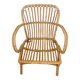 Fauteuil rotin vintage