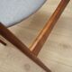 Ensemble de six chaises en teck, design danois, années 1970, fabrication : Nova