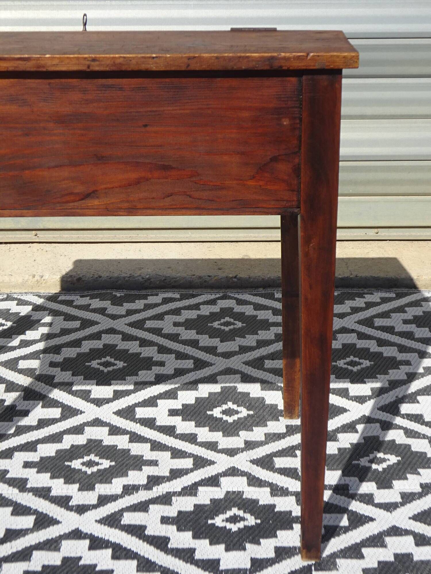 vintage desk with storage