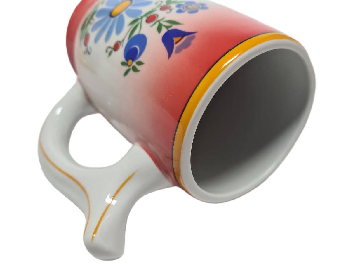 Postmodern beer cup from Lubjana, Poland, 1970s