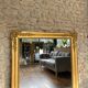 Empire period fireplace mirror, sublime gold leaf, 127cm/106cm