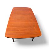 Scandinavian extendable teak table 1960s