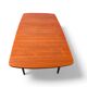 Table extensible scandinave en teck, 1960