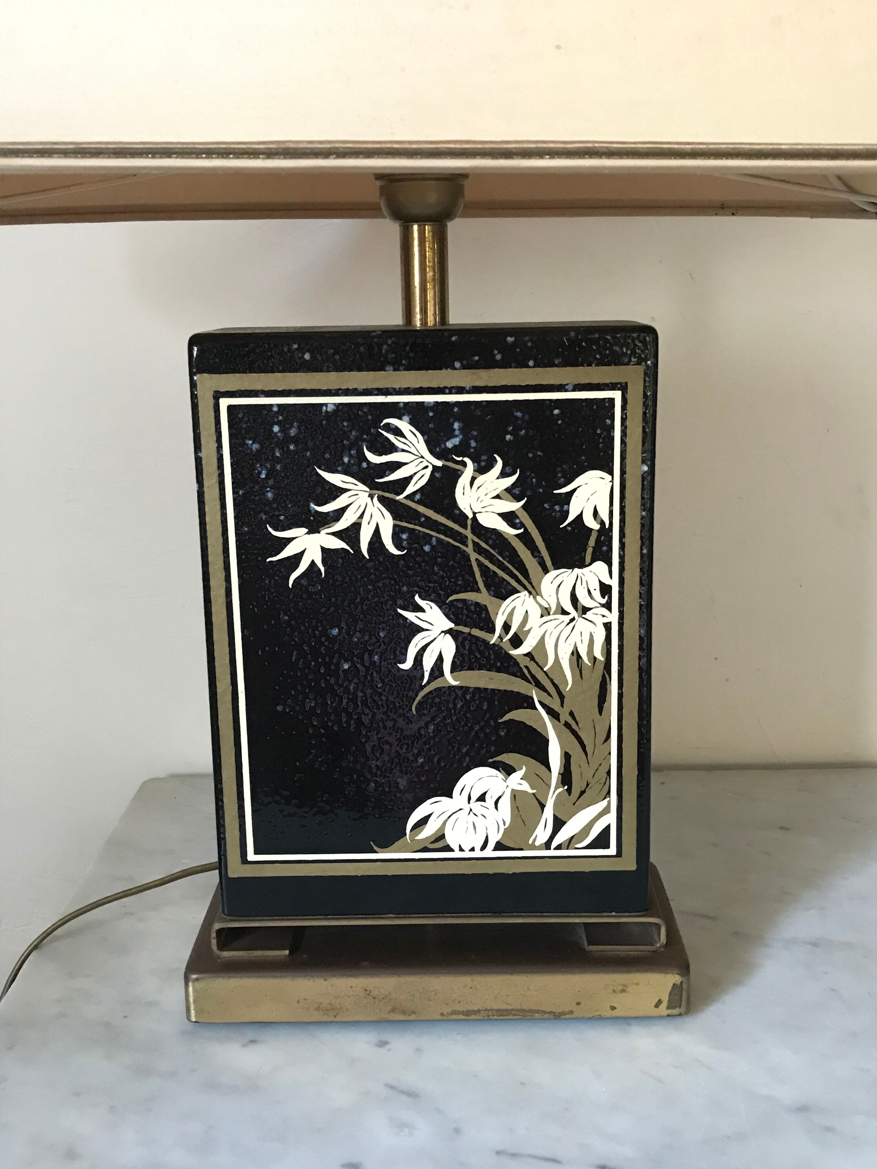 Vintage ceramic lamp