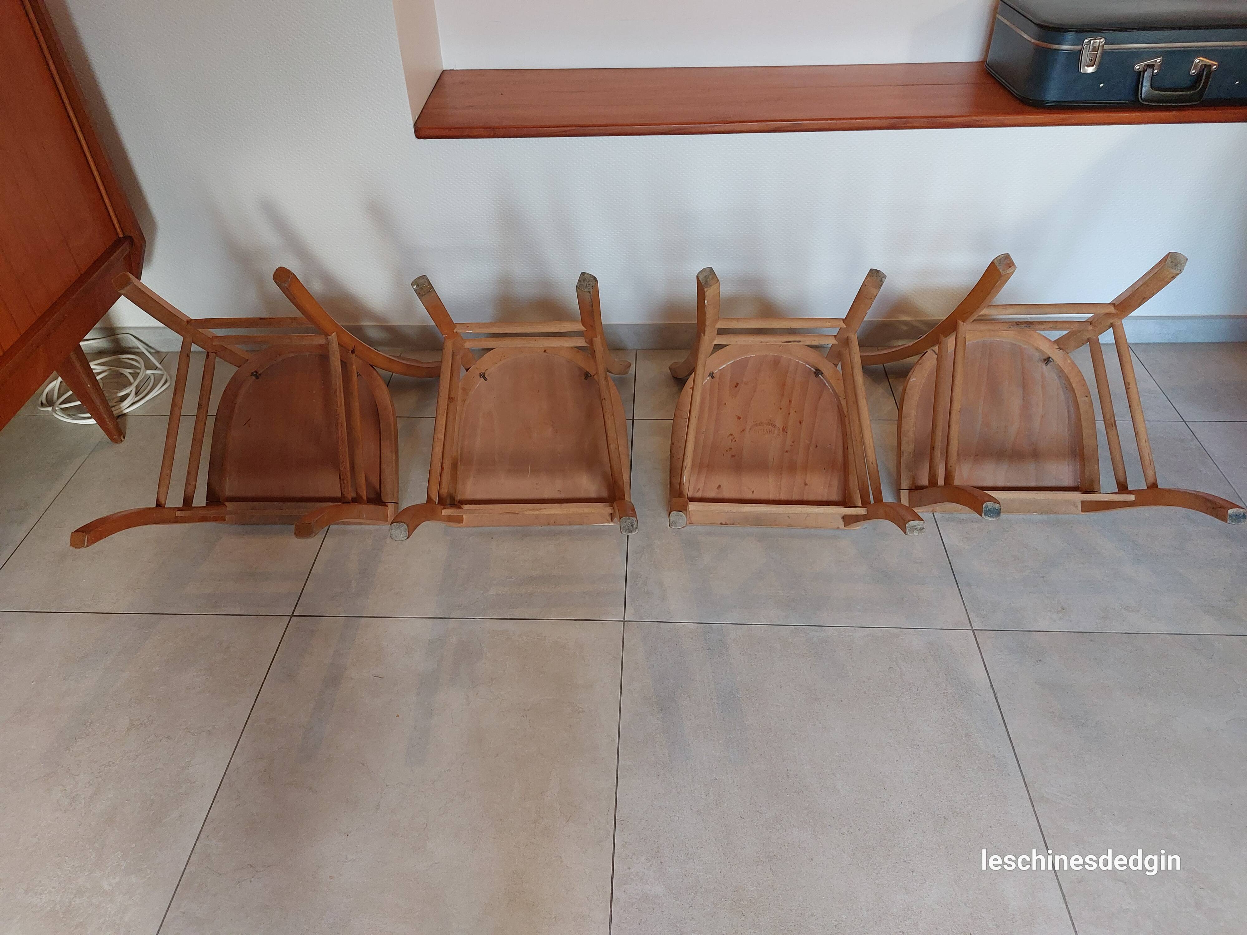 4 Luterma bistro chairs