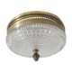 Lucien Gau glass and brass ceiling
