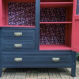 Parisian glazed hotel wardrobe 1930