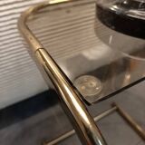 Golden side table