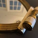 art deco mirrored tray