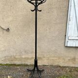 Porte manteau perroquet noir