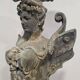 Empire style bronze jardinières, bronze and marble, 1805