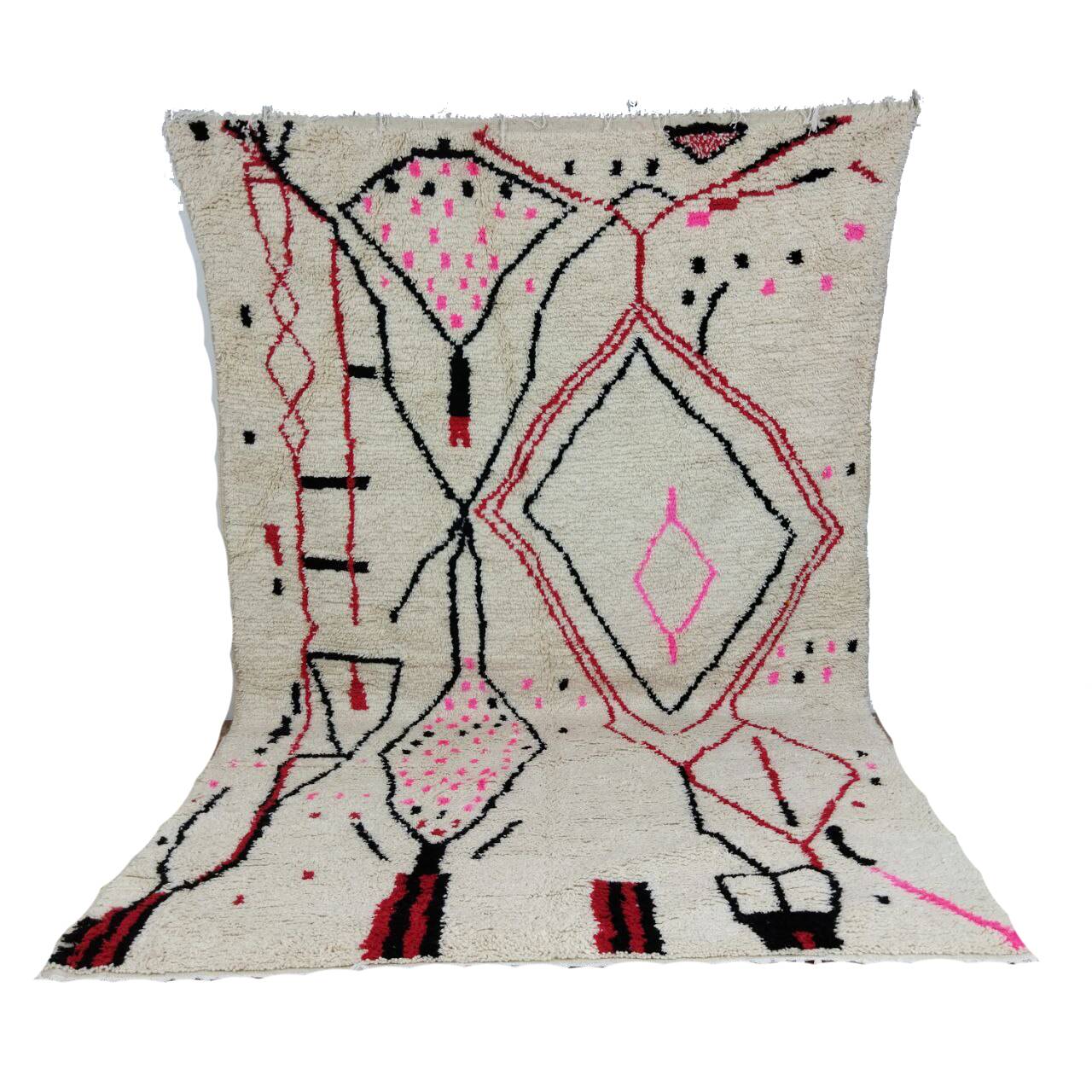 Handmade Moroccan Berber rug 310 X 194 CM