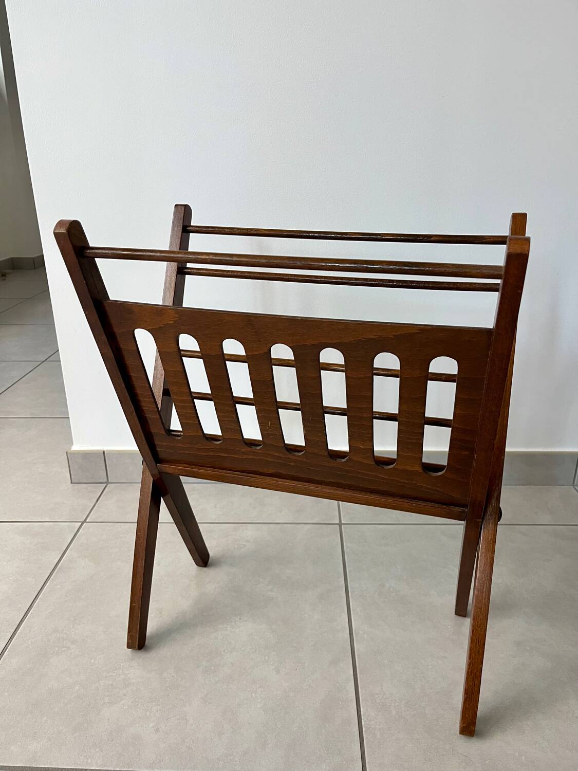 Vintage Cees Braakman magazine rack