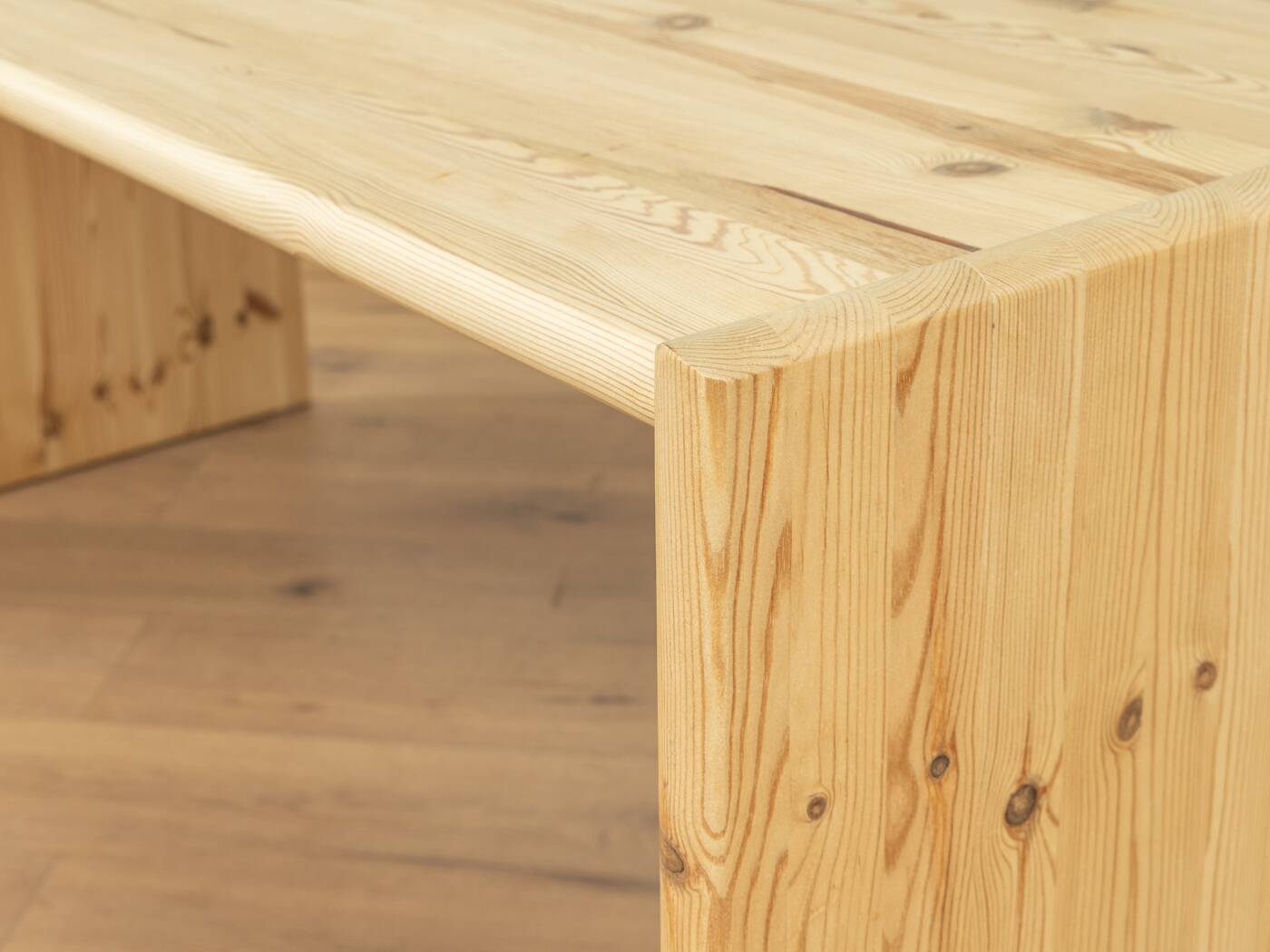 Pine Wood Desk from the 1980s