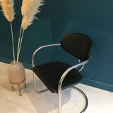 Chrome metal chair