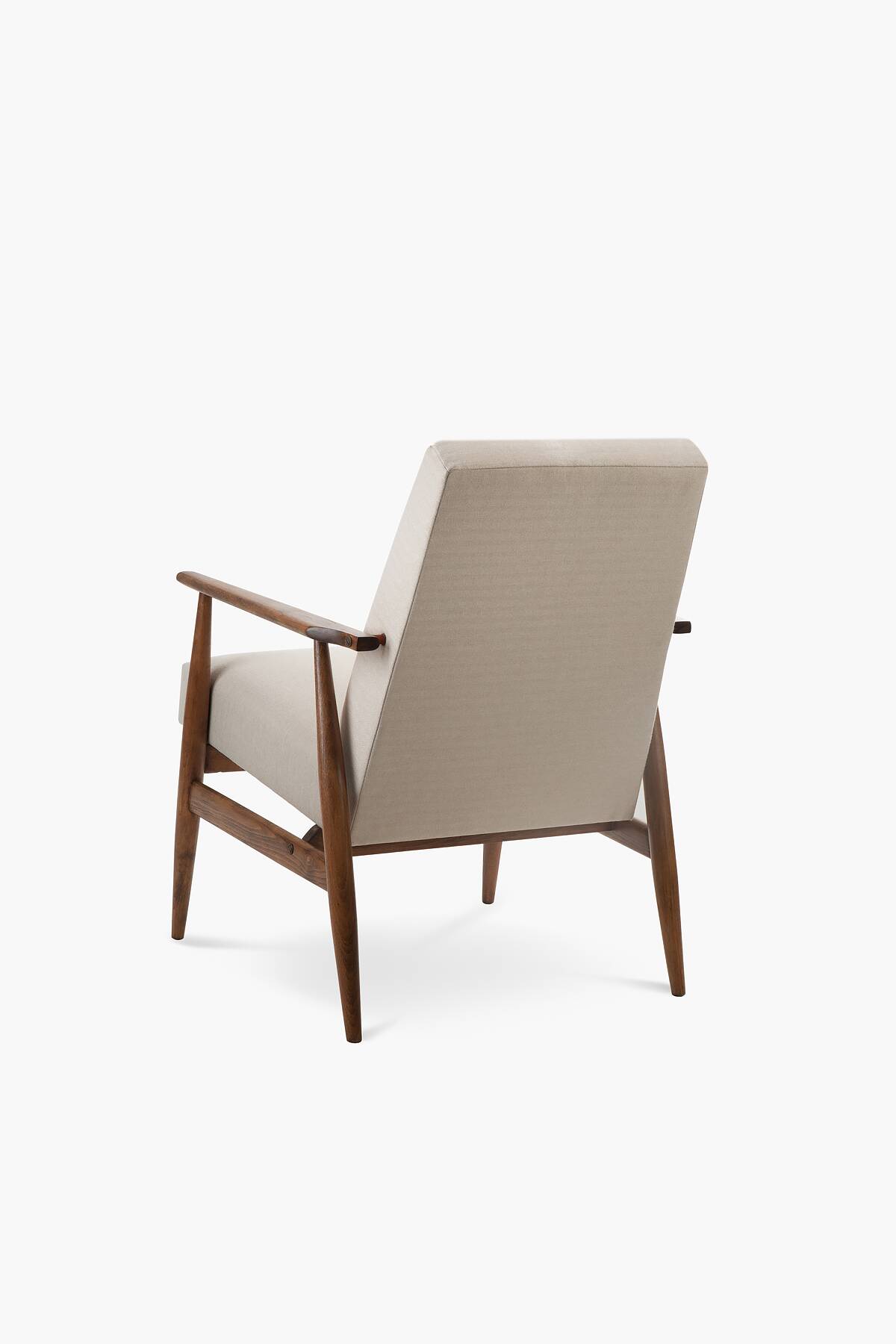 Fox armchair with footrest