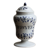 Important medicine jar signed