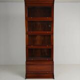 Bibliothèque de style Globe-Wernicke – acajou – verre biseauté