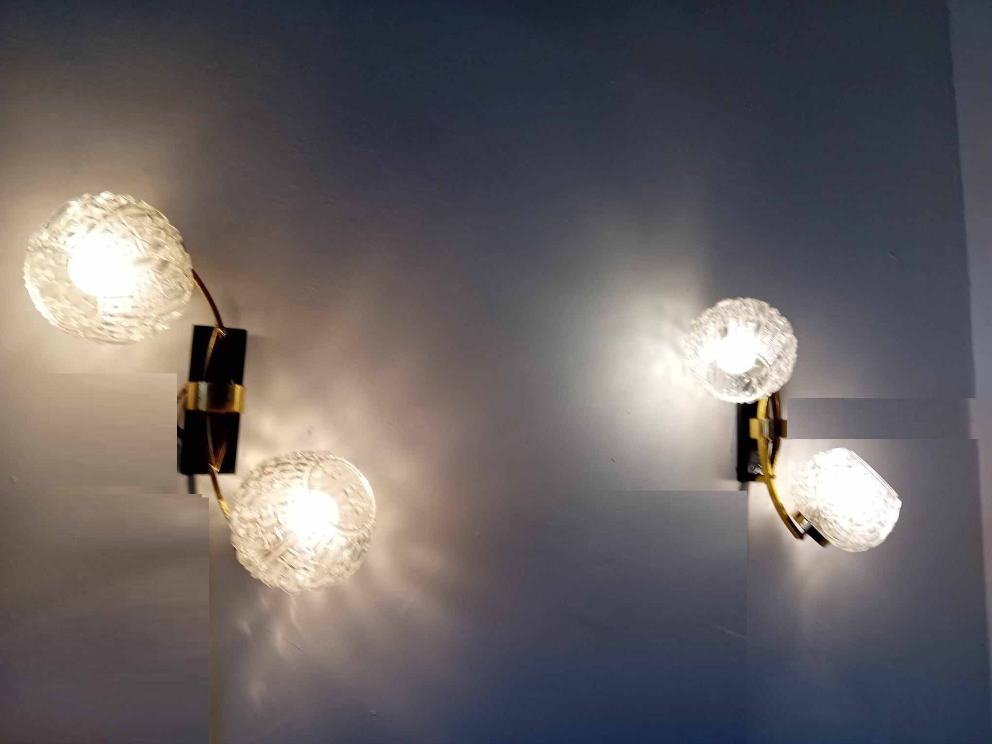 Pair of Maison ARLUS wall lights from the 40s/50s