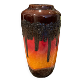 Vase fat lava West Germany
