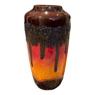 Vase fat lava West Germany