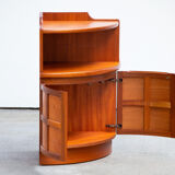 Meuble d’angle / buffet scandinave vintage 1960