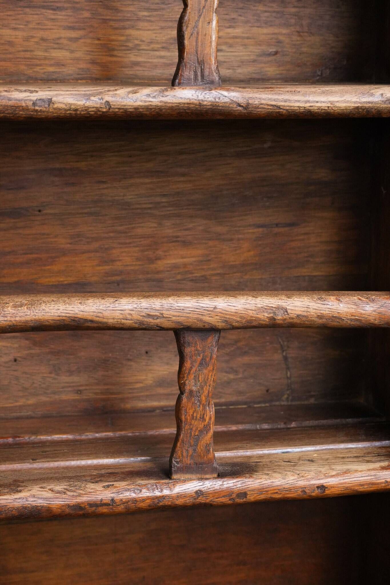Spanish farmhouse wooden kitchen cabinet from the early 20th century