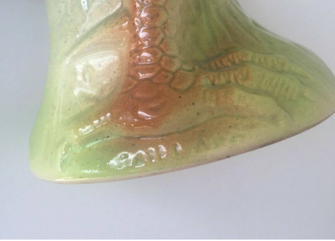 Pichet, cruche ancien coq Caillard Saint Clément