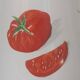 vintage ceramic pitcher Longchamp tomato hard-boiled egg design