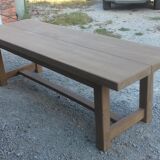 Farm table in solid cherry