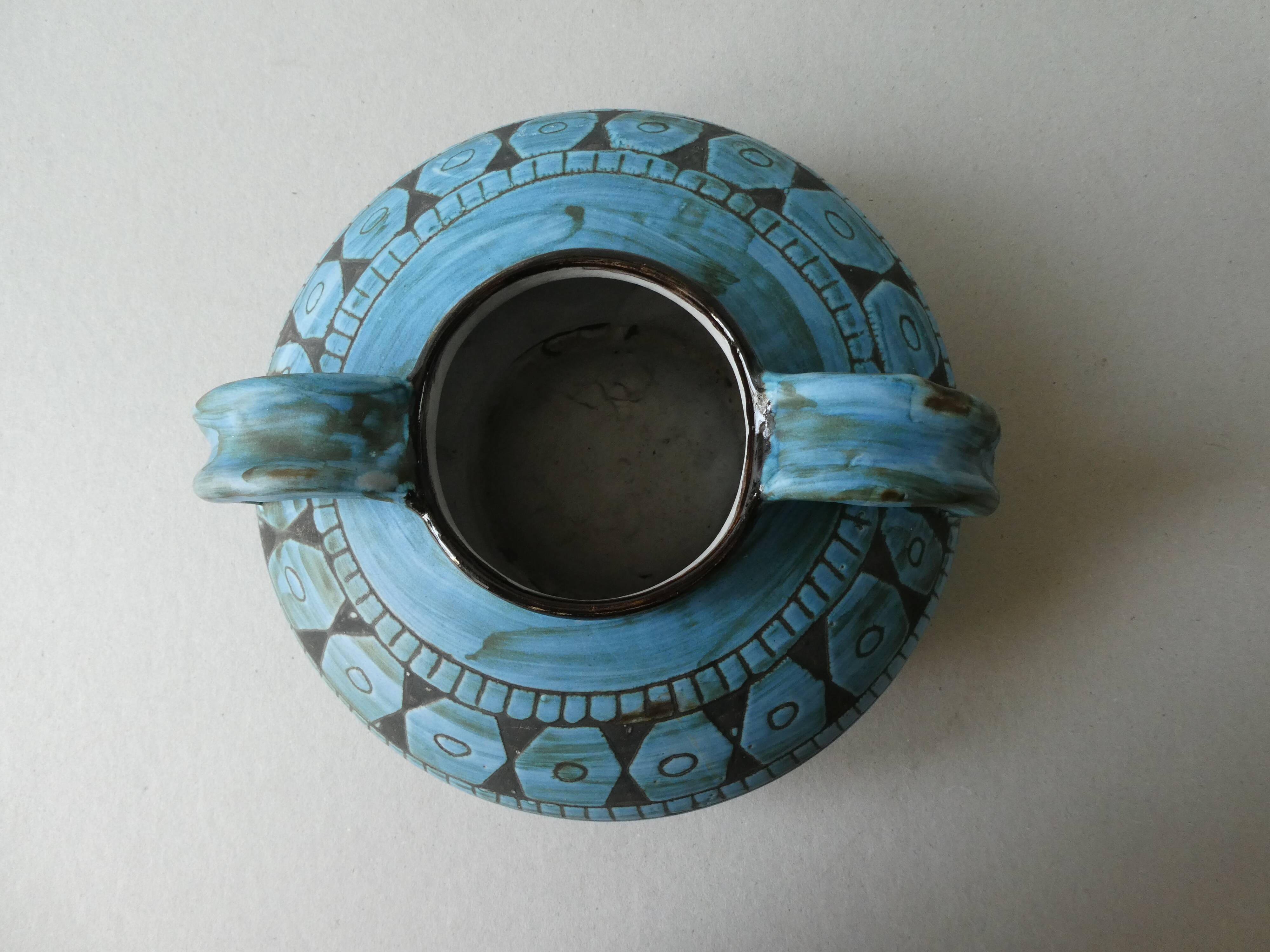 Ceramic vase by Alain Maunier Vallauris 50-60