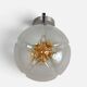 Space Age wall light in chrome and Murano glass by Mazzega – Years