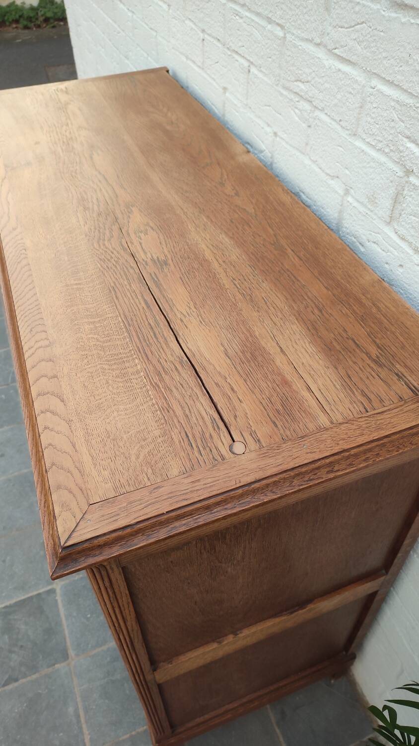 Art Deco oak sideboard