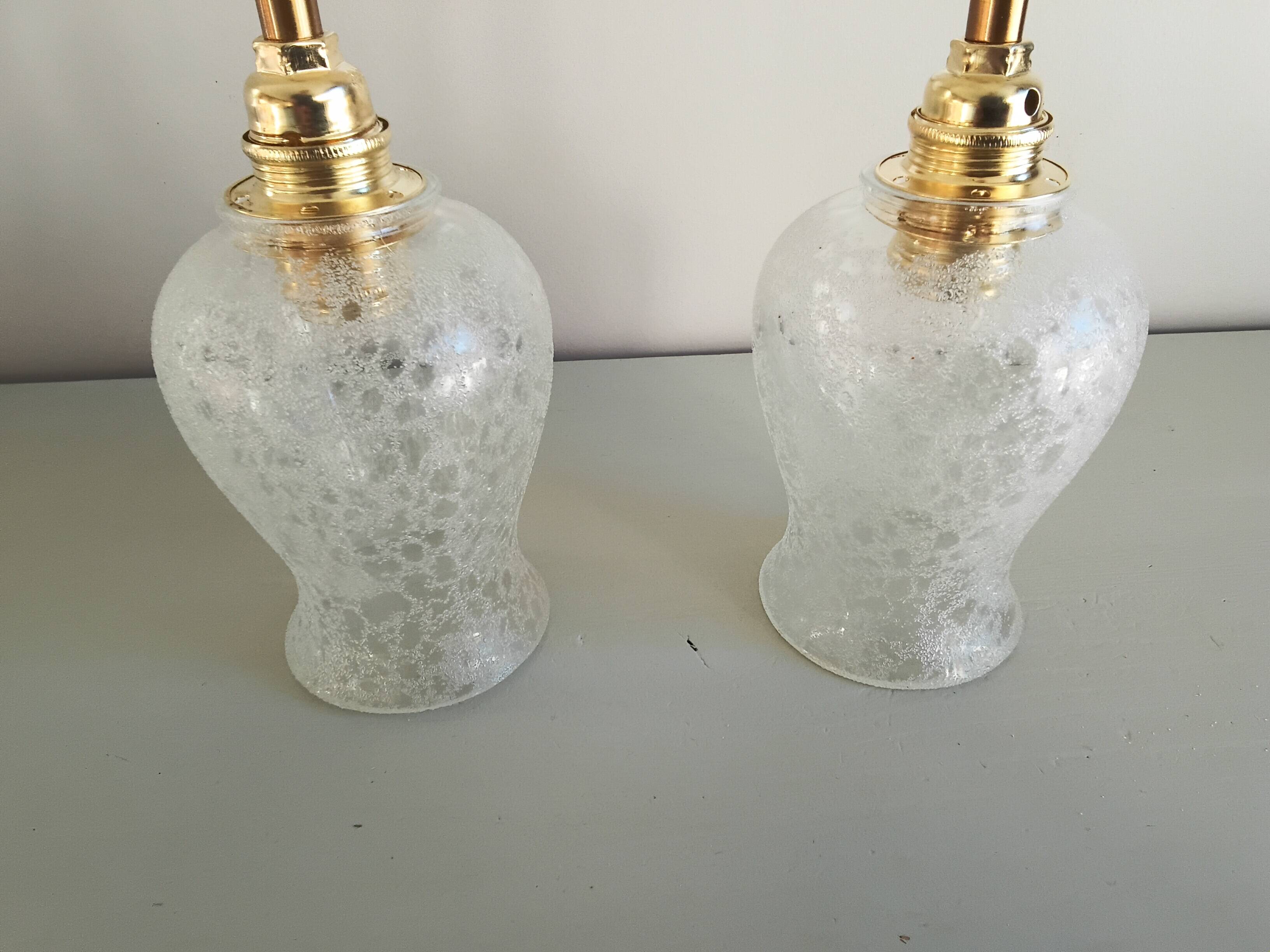 Set of two vintage wall sconces.