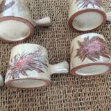7 tasses à café Vallauris